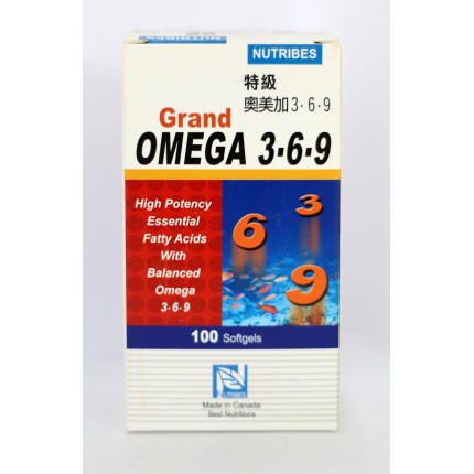能得健特級奧米加3,6,9 100 粒